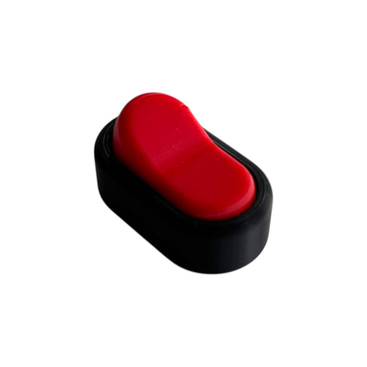 Bradey Clickkey fidget clicker 1 knop zwart rood