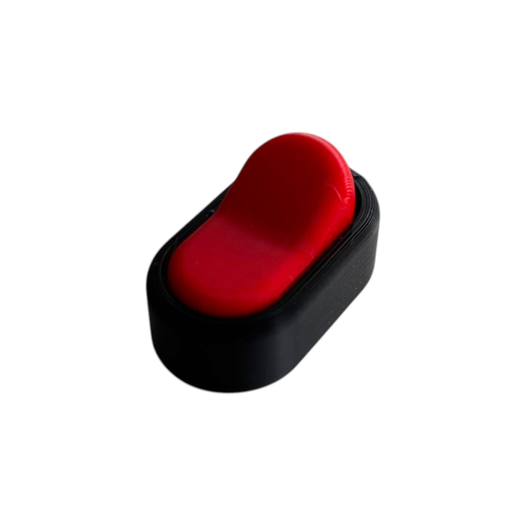 Bradey Clickkey fidget clicker 1 knop zwart rood